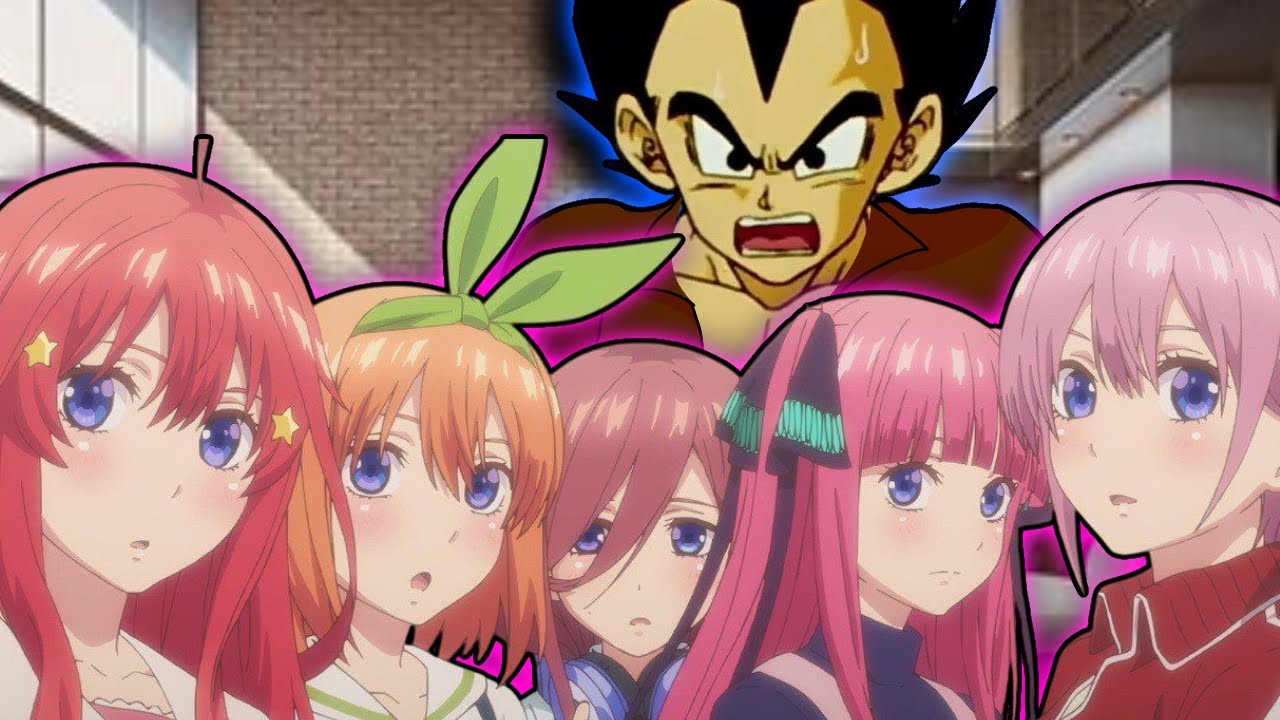Vegeta X Go-Tōbun no Hanayome [Capitulo 1] ¿Quintillizas?