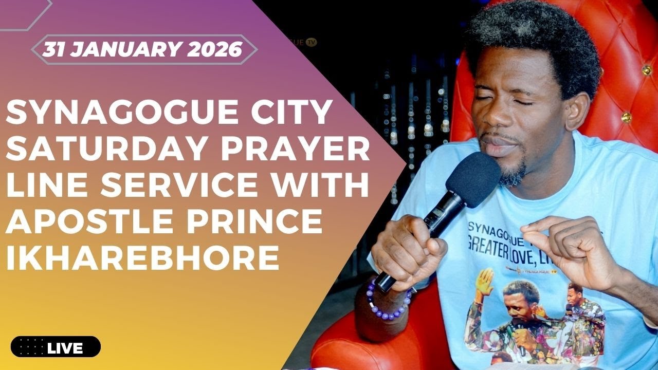 SYNAGOGUE CITY SATURDAY PRAYERLINE SERVICE {31 JANUARY 2026}