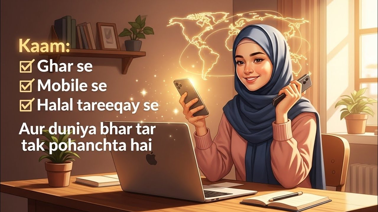 How Muslim Girls Can Earn Halal Income From Home | Halal Way to Become Independent