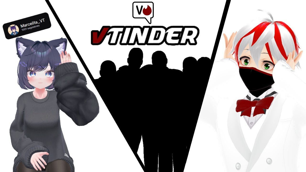 5 CHICOS VS una VTUBER 🫣  (Tinder en VRChat)