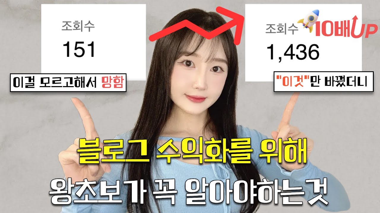 블로그 글쓰기 전에 초보가 반드시 알아야하는 딱 1가지, 일방문자 1000명 안되면 보세요.