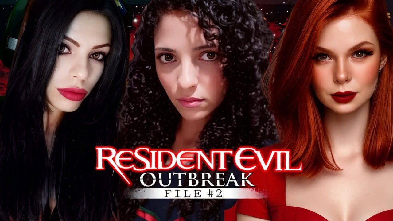 RESIDENT EVIL OUTBREAK FILE 2 COM @PatyRuiva E @NathyVallentine #2