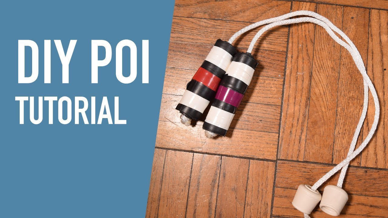 Make Your Own Poi: DIY Practice Poi Tutorial