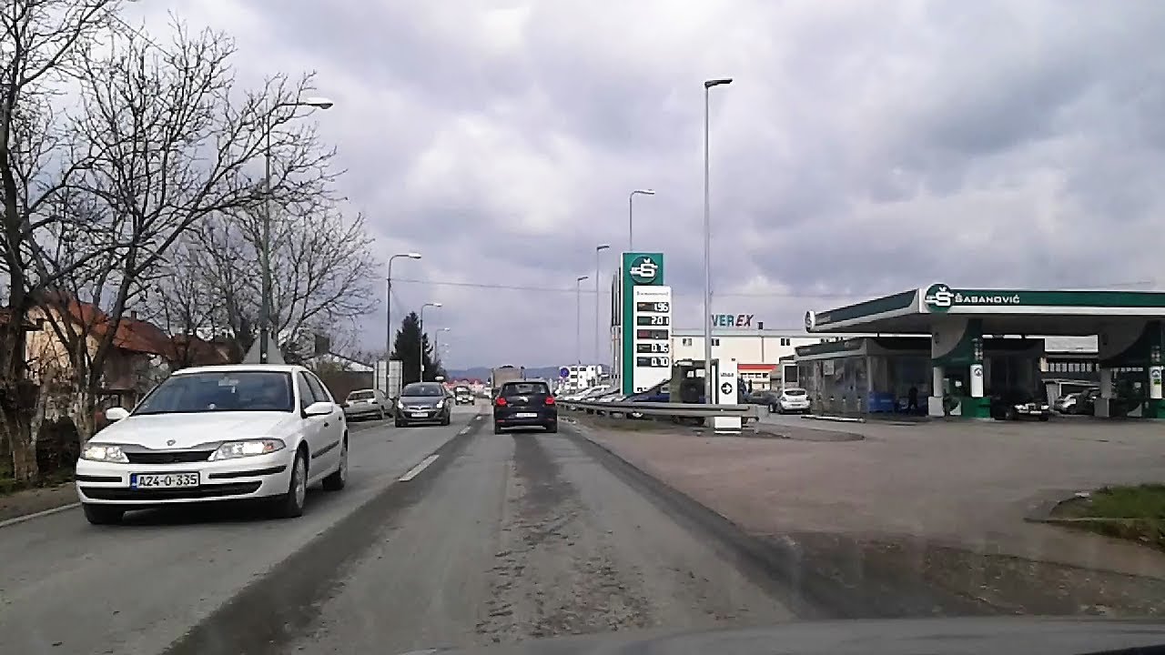 Živinice via. D.Dubrave -Tuzla | auto kamerom | muz. narodnjaci Kemixa 2017