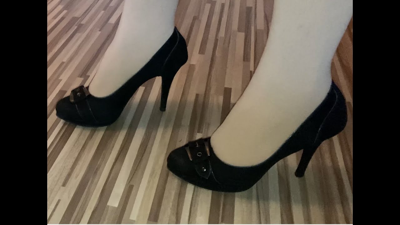 ASMR sound walking heels 4K  