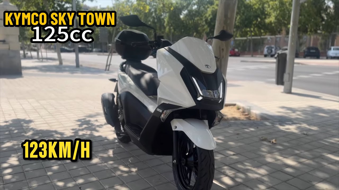 PRUEBA KYMCO SKY TOWN 125 EN CARRETERA 🛵
