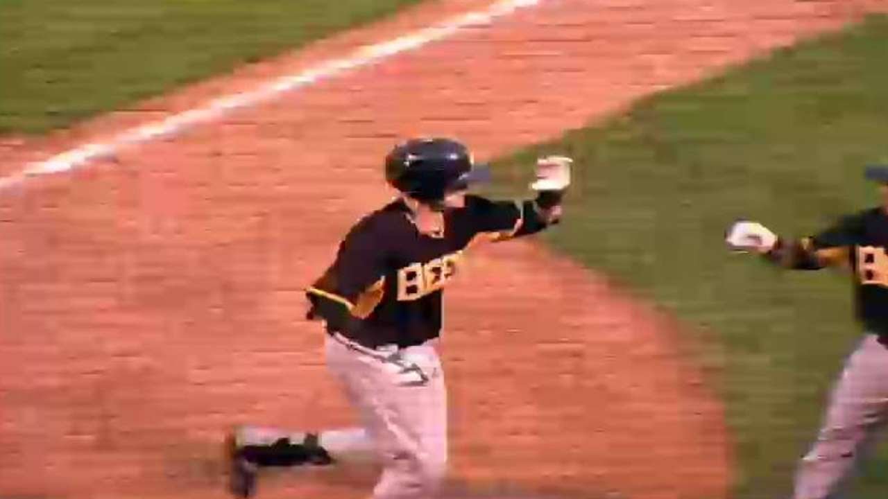 Jett Bandy homers for the Bees again