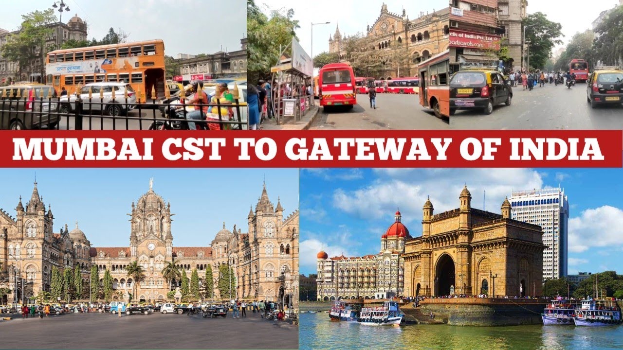 cst railway station to gateway of india | mumbai cst | gateway of india | gate of india kaise jaye