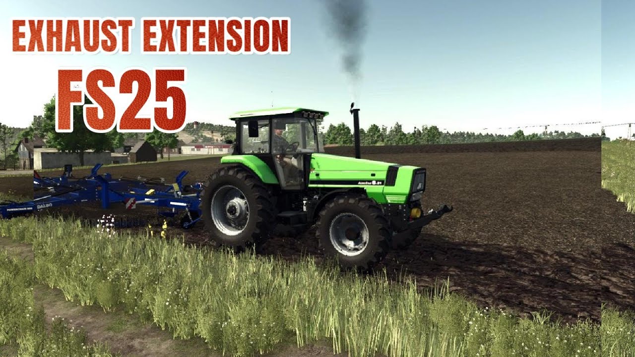 FS25 // EXHAUST EXTENSION MOD //