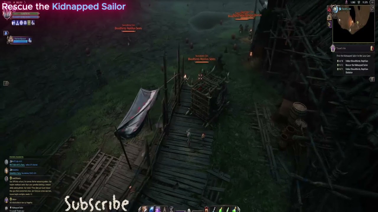 Rescue the Kidnapped Sailor Quest - Throne And Liberty (GLOBAL)