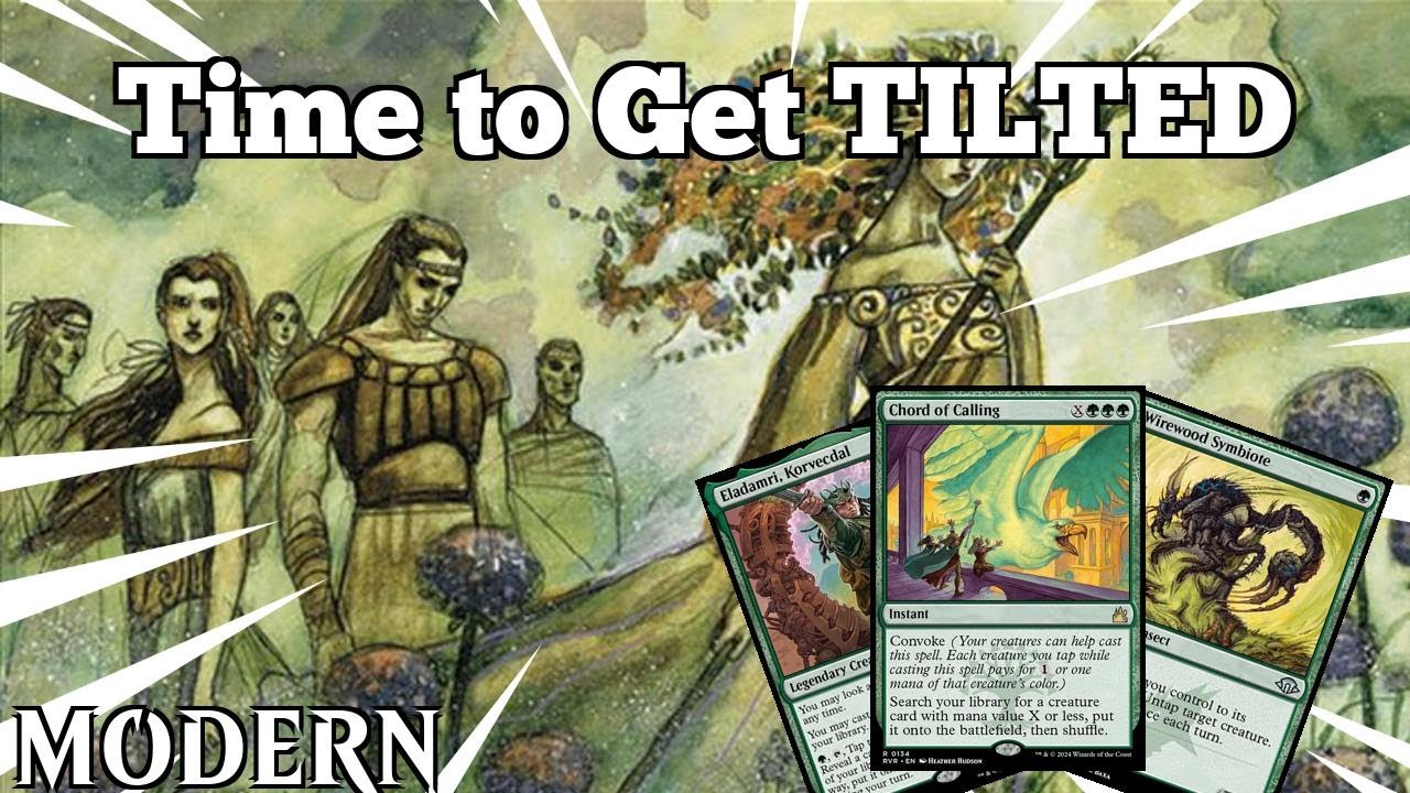 Time to Get TILTED | Post Ban Elves | Modern | MTGO