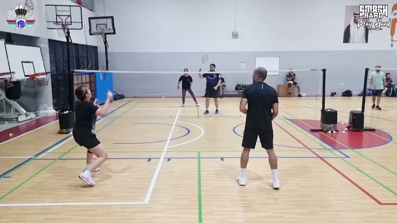 QATAR BADMINTON | 13 February 2026 - Guia & Richmon vs Monette & Roy 
