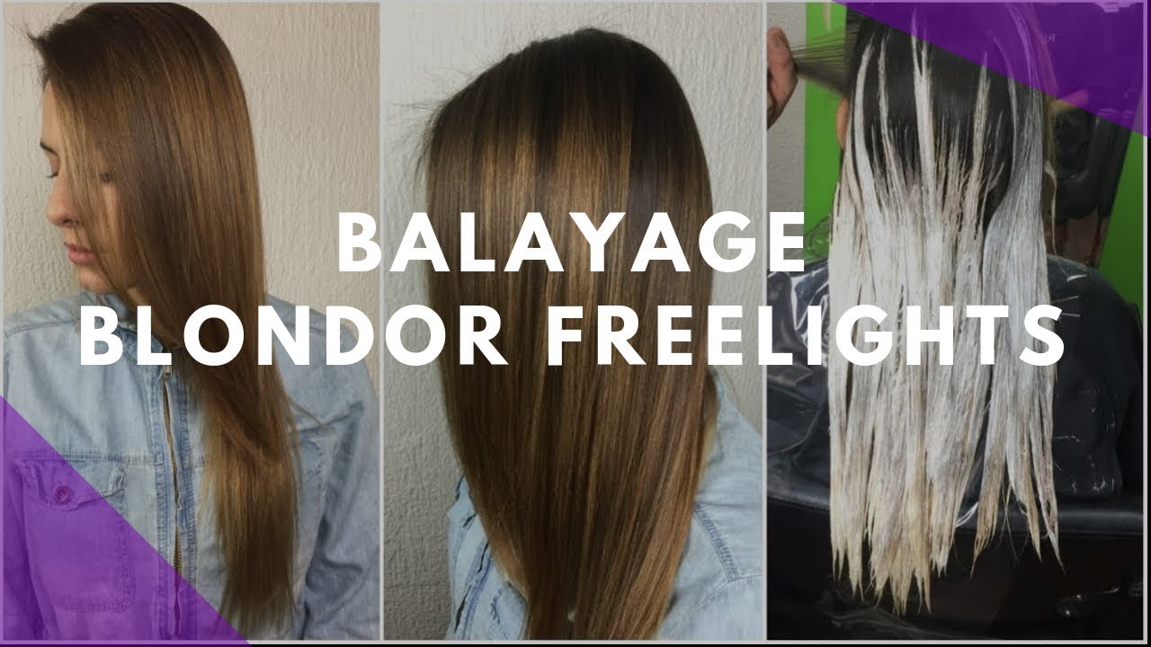 BALAYAGE  FREEHAND TECHNIQUE con OLAPLEX Y FREELIGHTS