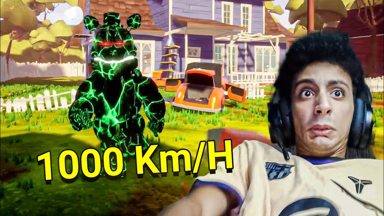 اسرع نسخة ل فريدي💀🔥|hello neighbor 4