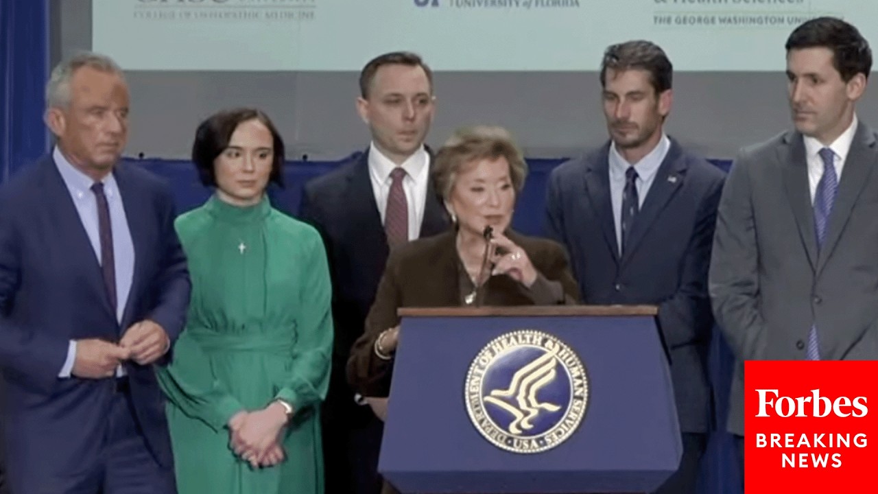 Robert F. Kennedy Jr. And Linda McMahon Push For Nutrition Education Efforts At Medical Schools