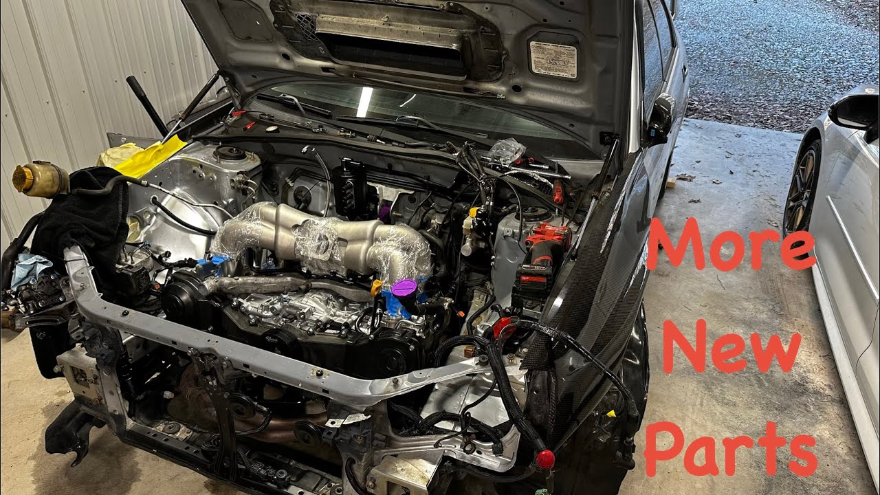 Ещё несколько деталей для сборки STI!