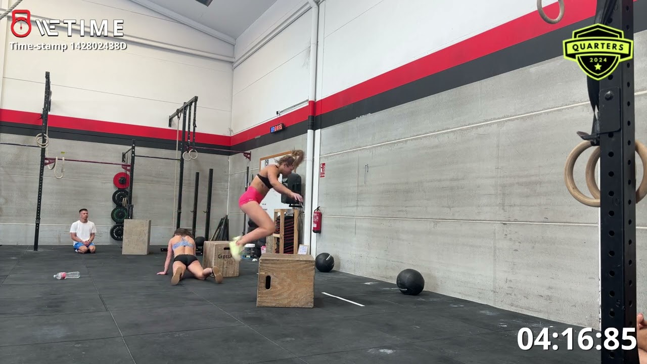 Beatriz Montoya Rubio - VDO TRAINING - QUARTERSFINALS INDIVIDUAL RX WOD 24.2