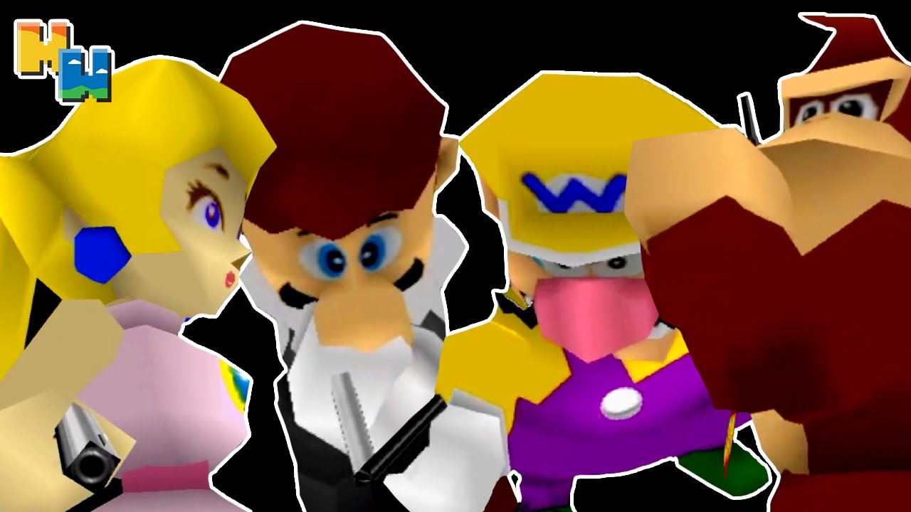 8 ютуберов играют в Super Mario 64, но это GoldenEye