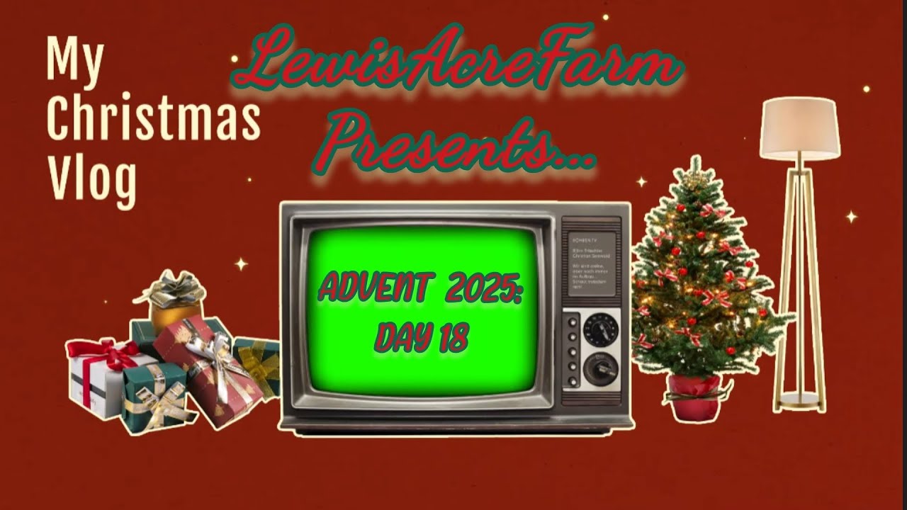 Advent 2025 Day 18: The Word & Lemon Pledge? With Clipper Teas #vlogmas #adventcalendar #teatime 