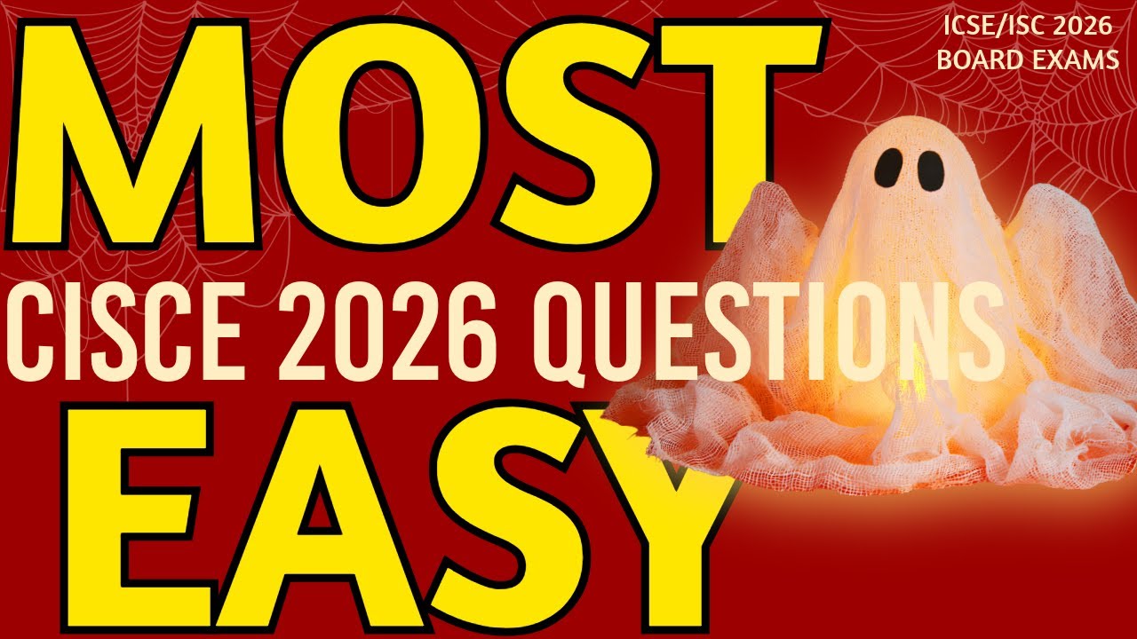 🔥ICSE ISC 2026 BIG NEWS! Question Paper Must Be EASY? 🔥 CISCE 2026 Board Exam New Pattern & Updates