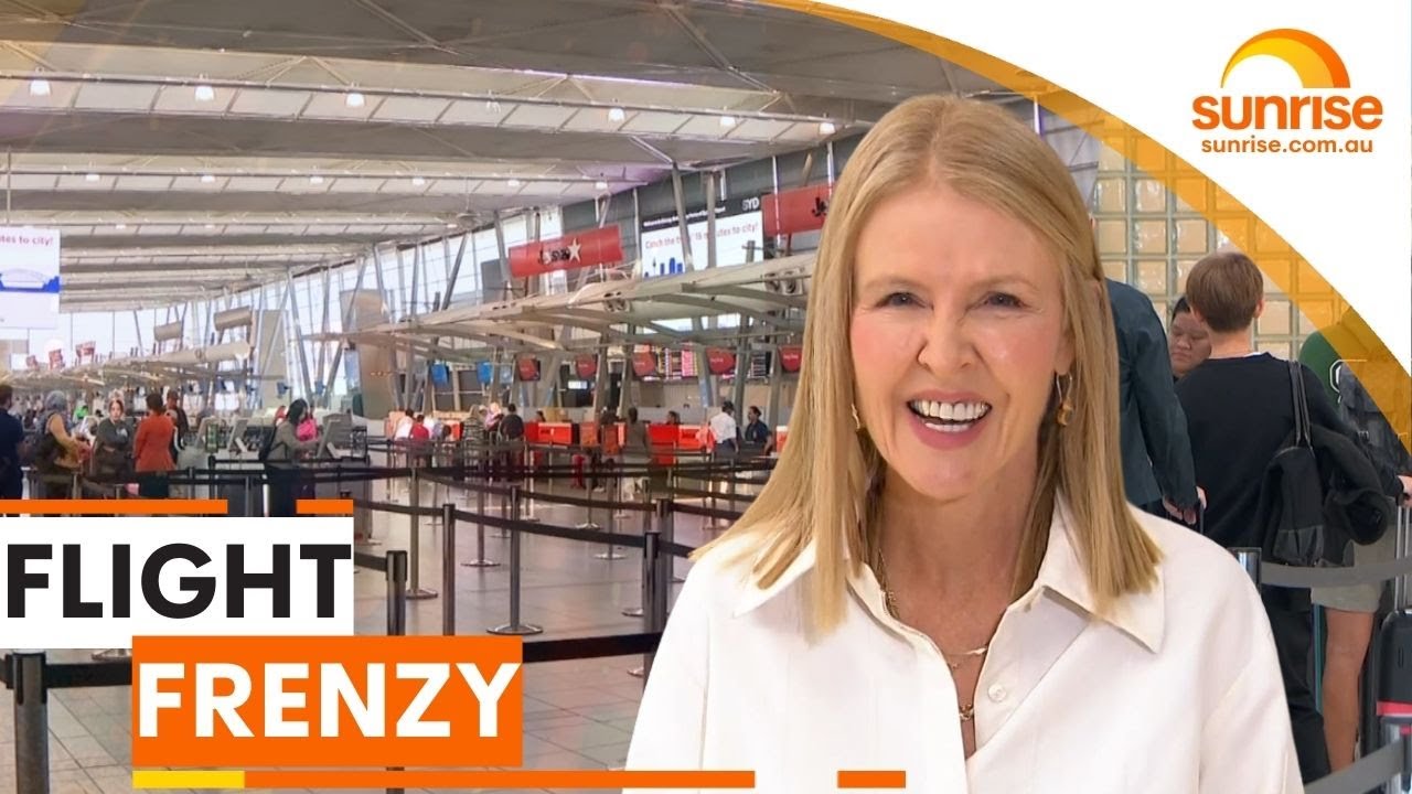 Aussie airports brace for long weekend travel surge | Sunrise