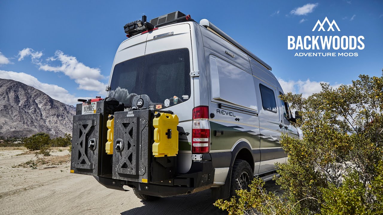 (2014+) Mercedes Sprinter – Rear Swing Out Bumper Install Backwoods Adventure Mods