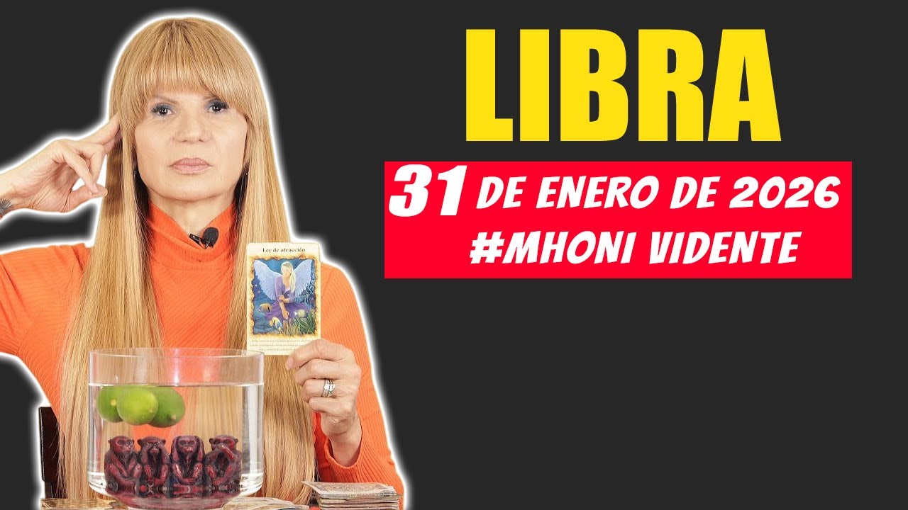 Horóscopo Hoy Libra 31 de Enero 2026. Mhoni Vidente 🏡 ALGO EXTRAÑO PASARÁ EN TU CASA 😮