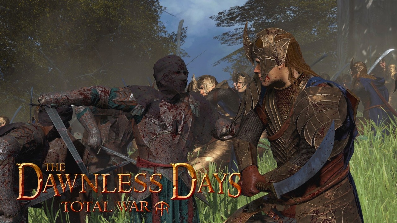 THE ELVES NEVER GIVE UP! - Dawnless Days Total War Multiplayer Siege