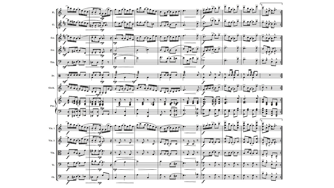 THE POMEGRANATE (2014)  |  for small orchestra, by Max Keenlyside