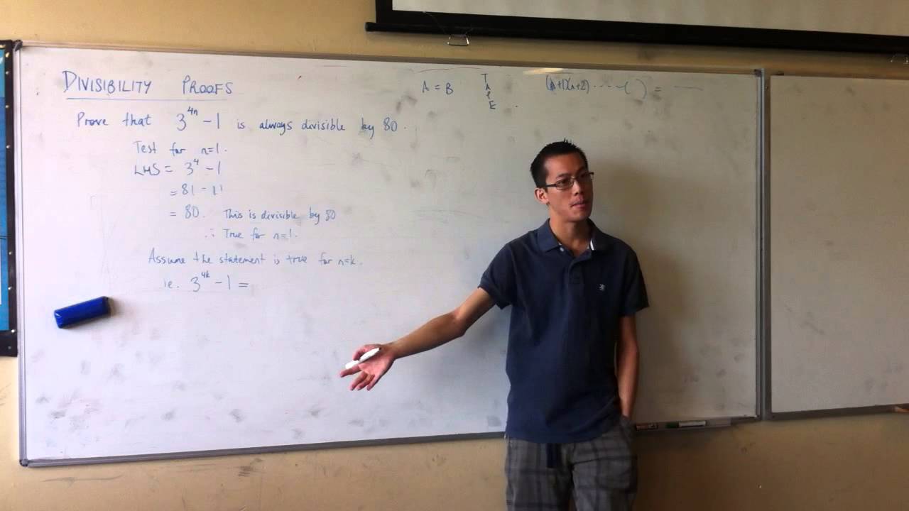 Induction: Divisibility Proofs (1 of 2)