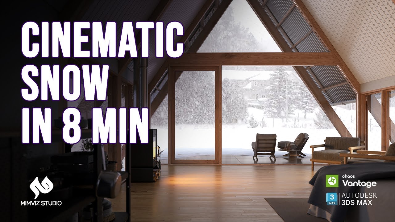 Chaos Vantage Winter Vibes – Make Your Scene Cinematic in 8 Minutes