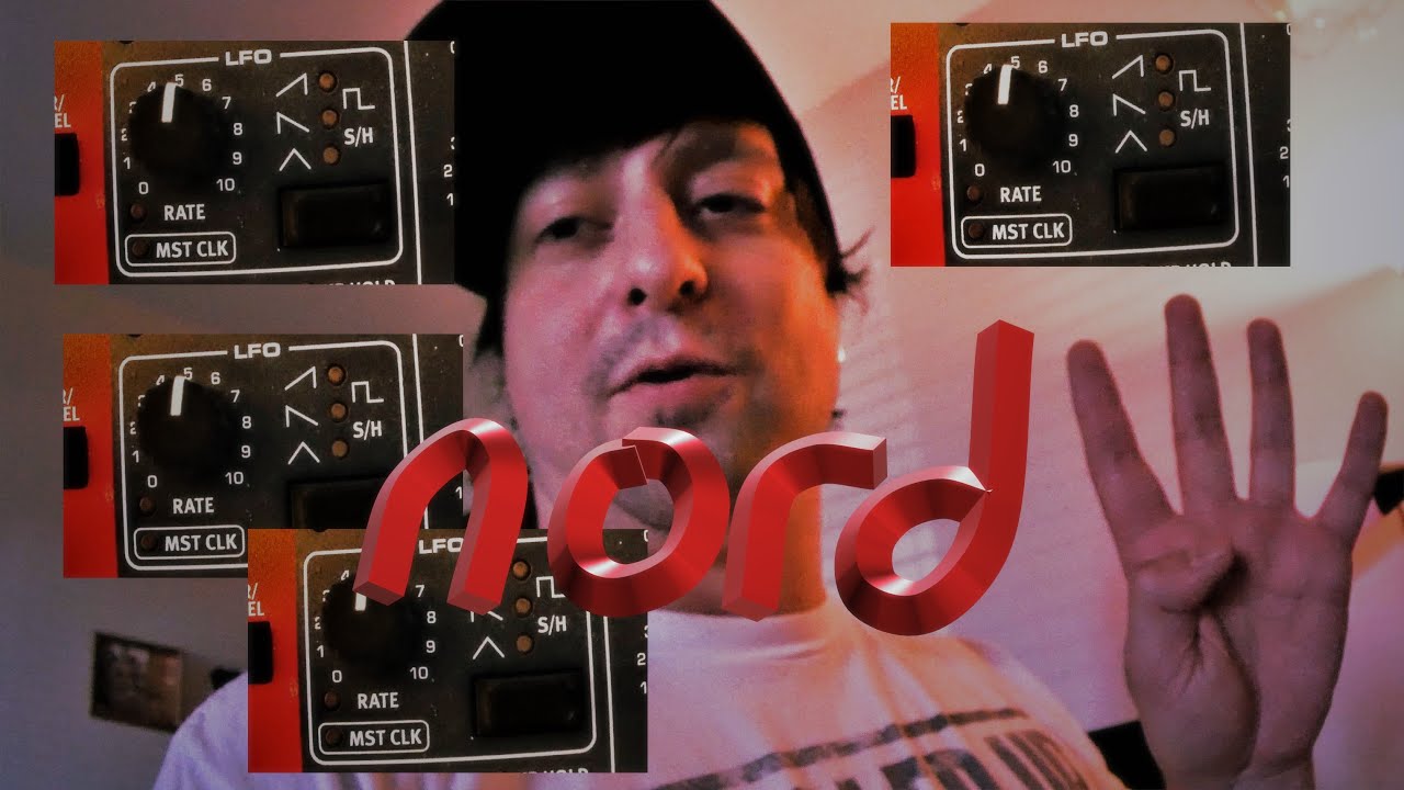 Nord Stage 3 has 4 LFO's !!! SECRET TRICK to this :: overview of the LFO section of the synthesizer