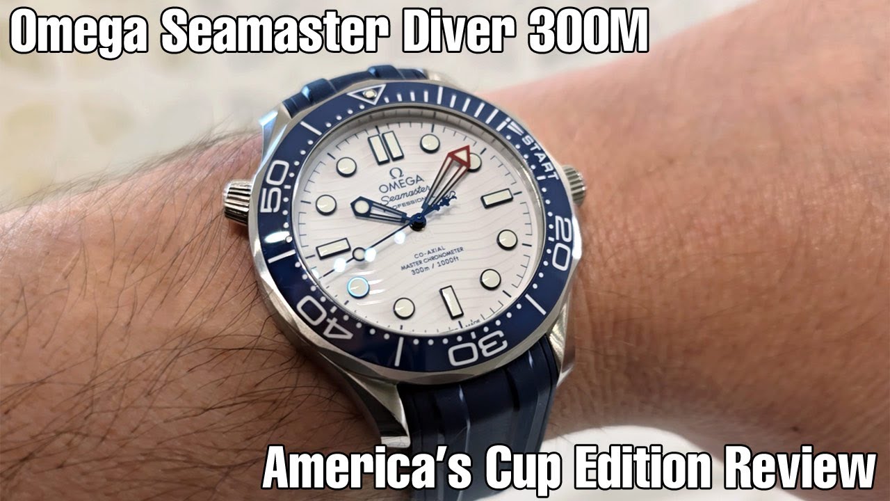 Omega Seamaster Diver 300M America's Cup Edition 210.32.42.20.04.002 Review
