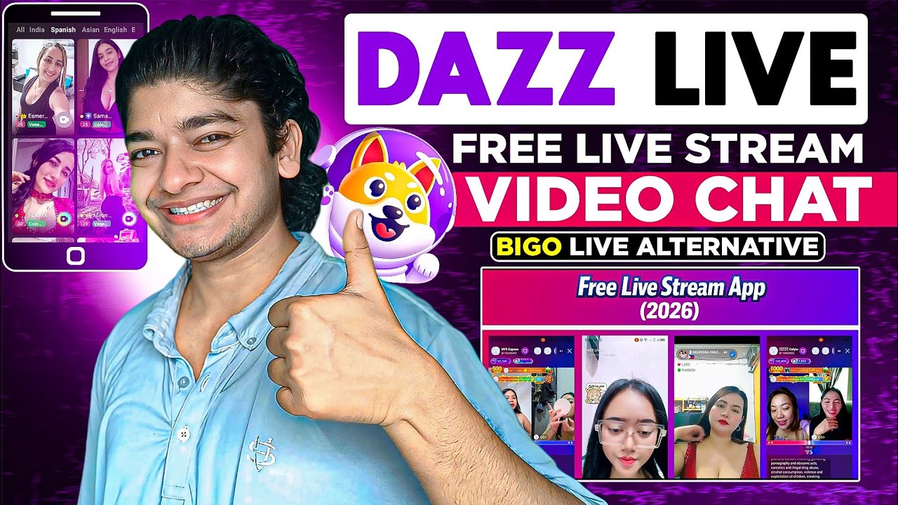 📱 Best Free Live Stream and Video Chat App | Bigo Live Alternative App | Live Stream App (2026) 🚀