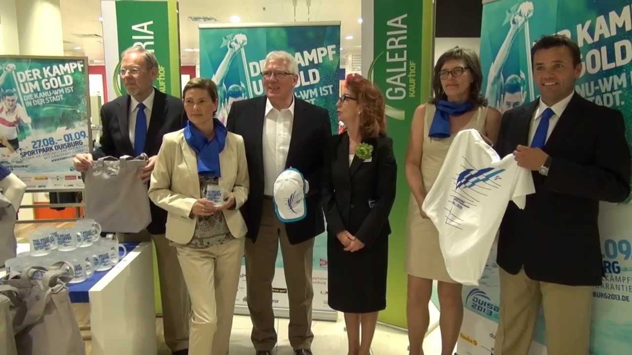 Kanu WM 2013 | GALERIA Kaufhof kleidet OK-Team ein