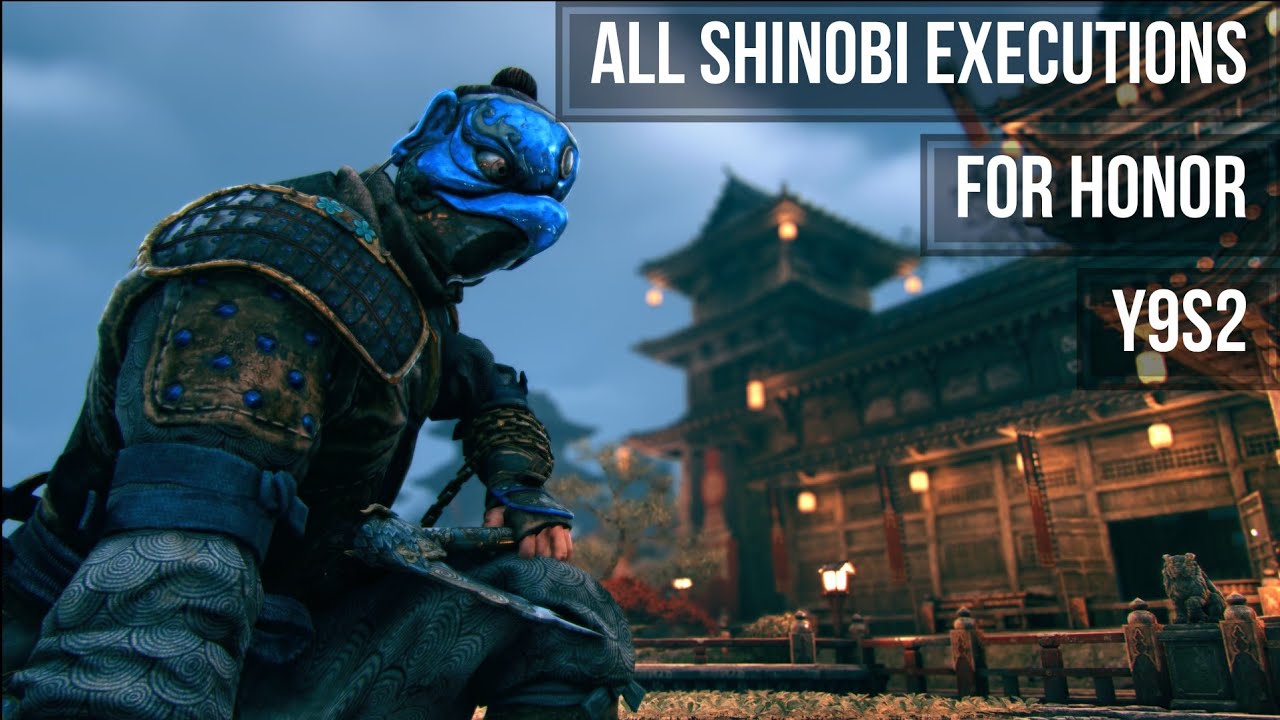 FOR HONOR All Shinobi Executions (Y9S2)