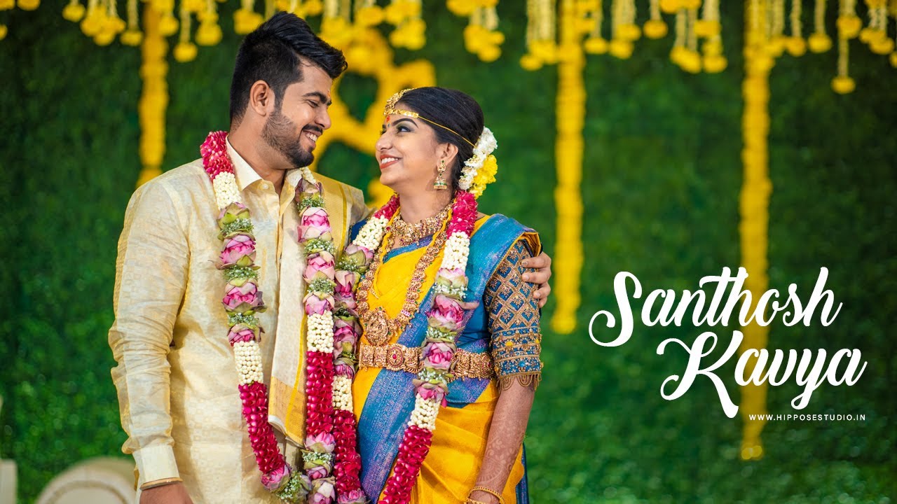 Santhosh + Kavya | Kongu Wedding Erode | Candid Wedding Film| Erode |Hipposestudio