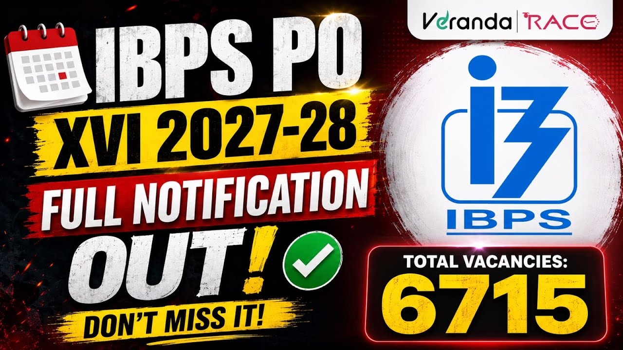 IBPS PO 2026 NOTIFICATION OUT | A TO Z DETAILS IN TAMIL | PRADEEP SHANKAR