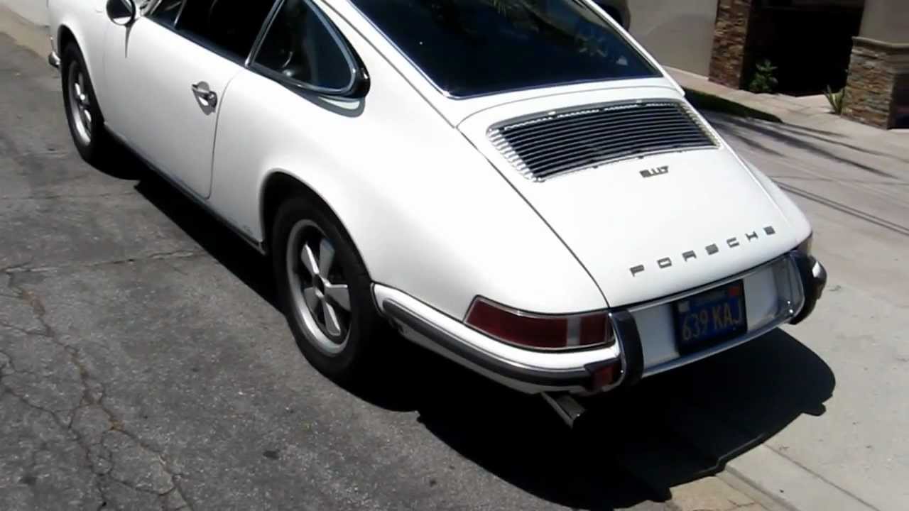1970 porsche 911T light ivory