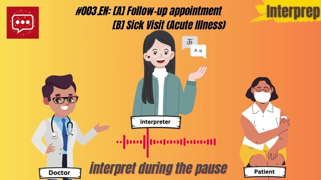 Medical Interpreter Practice: English to English or English to any Target Languages | CoreCHI-P EtoE