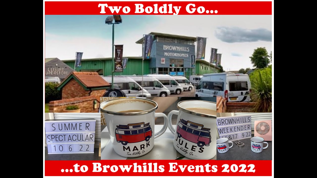 Brownhills Motorhomes Events 2022. Elddis Campervan.