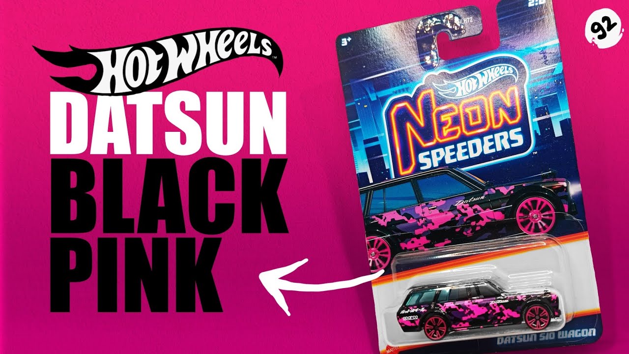 Review HOTWHEELS ‼️ Datsun neon speeders. 🤙