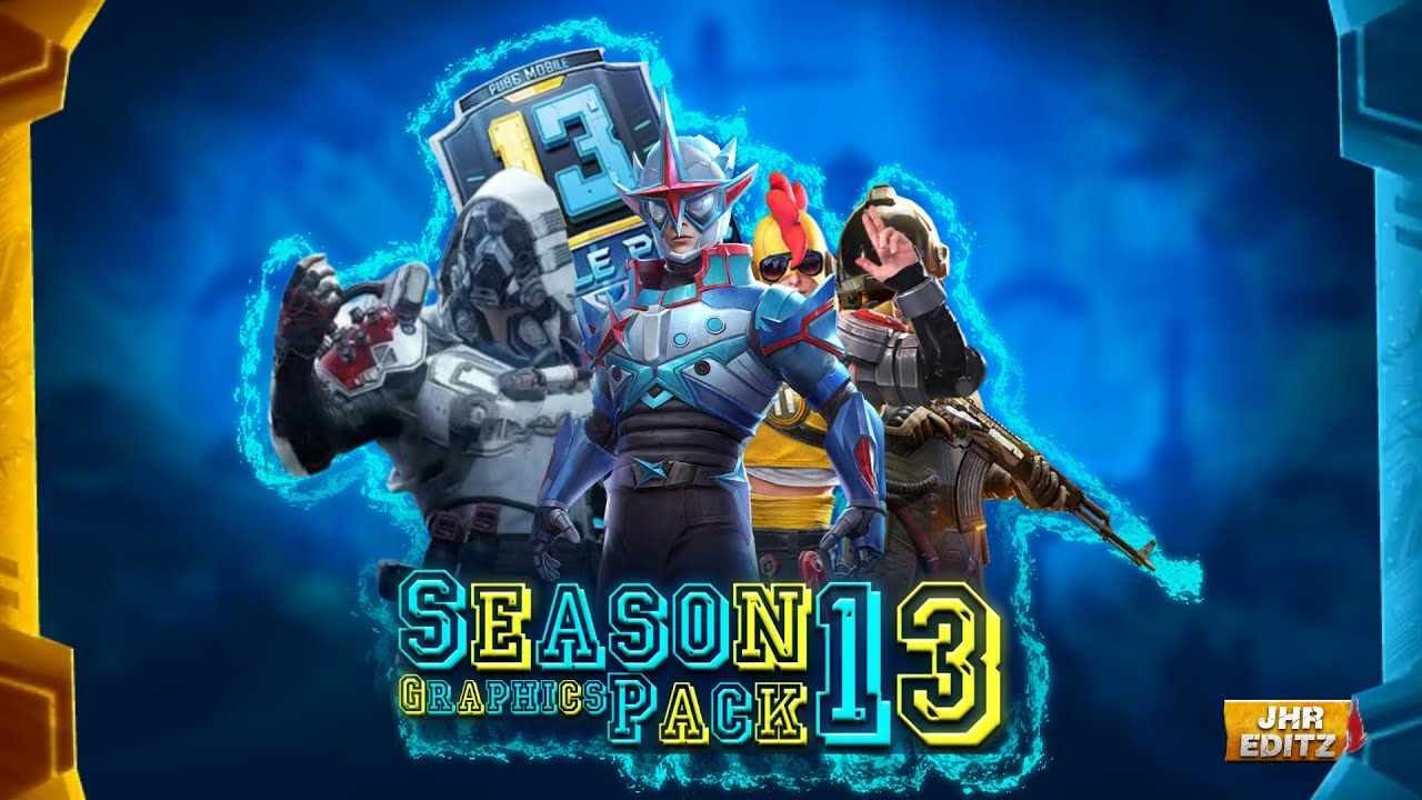 PUBG Season 13 graphics pack for  Android / Pc | S13 gfx pack | Pscc