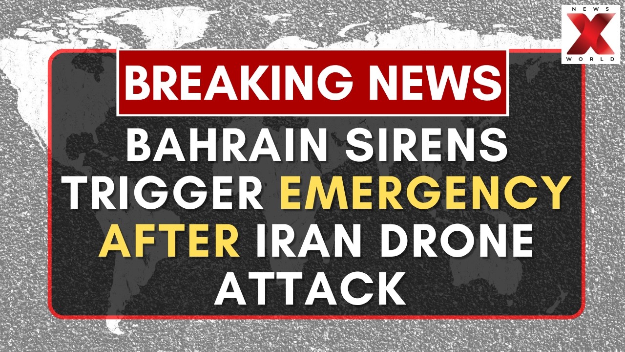 IRGC Strikes Bahrain: Bahrain activates sirens after reported Iranian attack| NewsX World