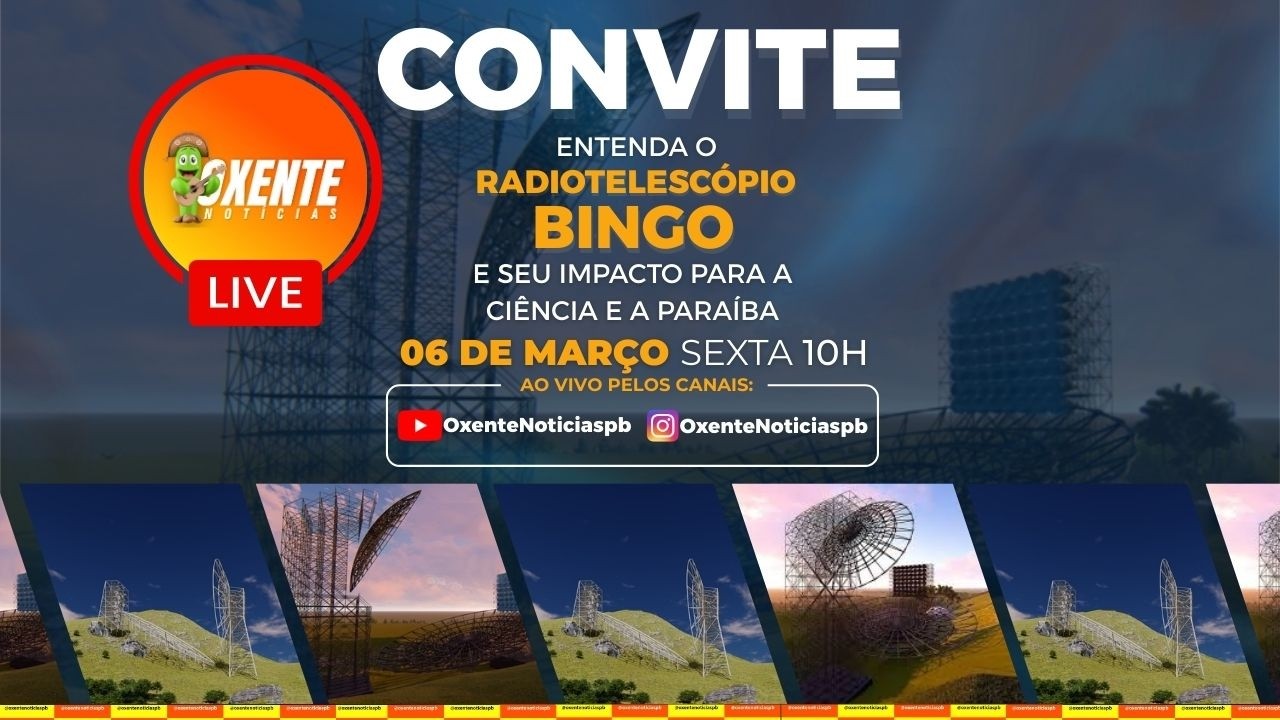 📡 SERTÃO PARAIBANO NA FRONTEIRA DO UNIVERSO: OXENTE NOTÍCIAS MOSTRA OBRA DO RADIOTELESCÓPIO BINGO🌌🛰️