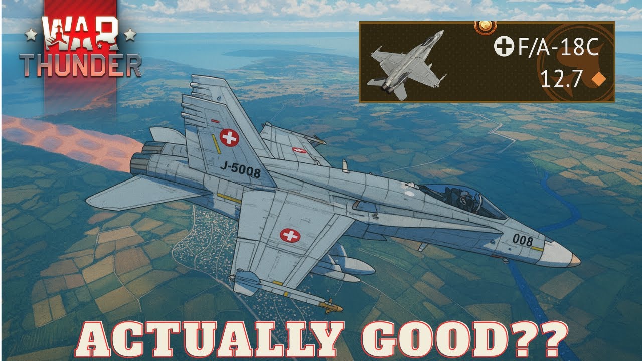 Премиум-истребитель F/A-18C (Swiss) действительно готовит? - War Thunder