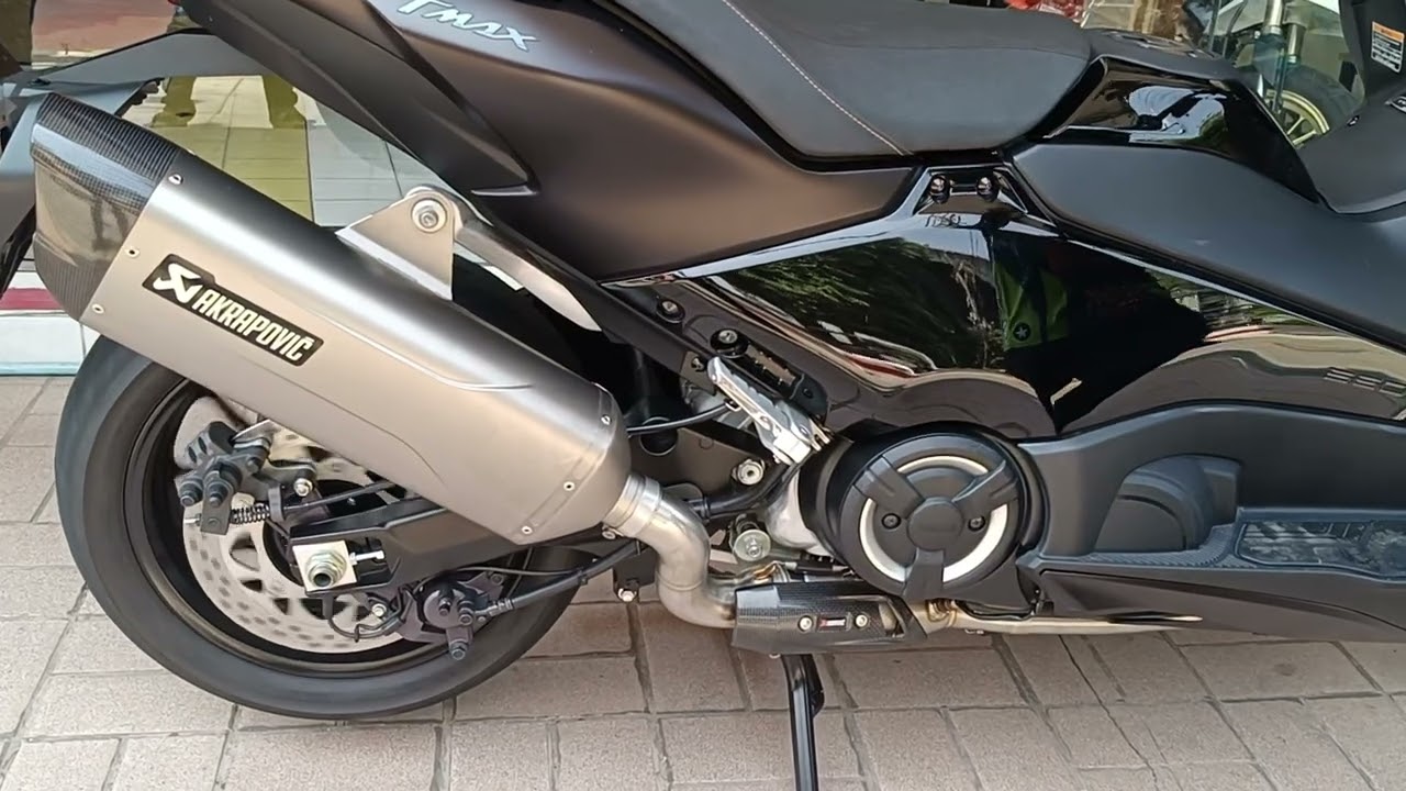 Akrapovic Yamaha TMax 560 2024 GP titanium ปลายดาบ