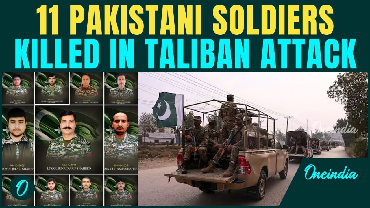 BIG: 11 Pakistani Soldiers Killed; Taliban Traps Pakis; Unleashes Deadly Ambush With Non-Stop Firing