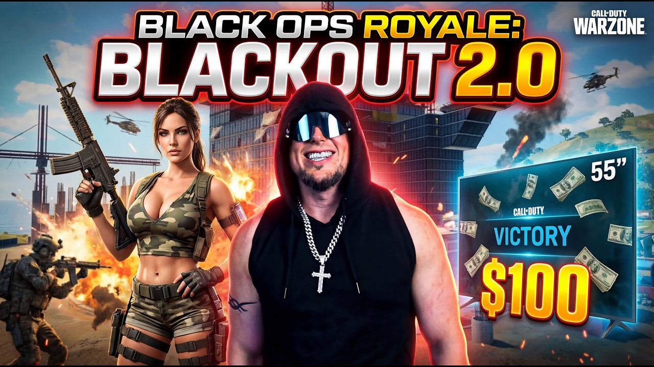 Warzone Blackout 2.0 LIVE 🔴 SECRET META WEAPON??? | $100 Viewer Challenge