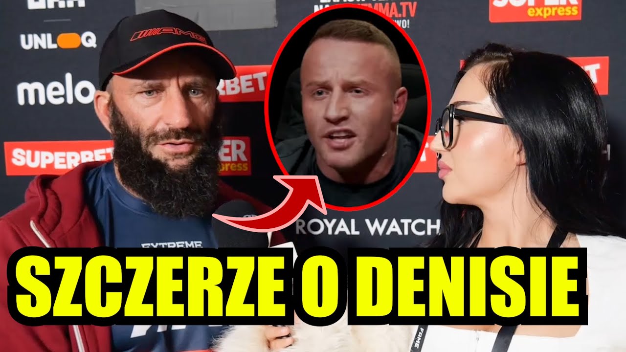 DAWID ZAŁĘCKI MAM 49 LAT TO NIE TAK JAK 30 LAT DAJCIE MI SZACHTE SAM POWIEDZIAŁEM / DENIS